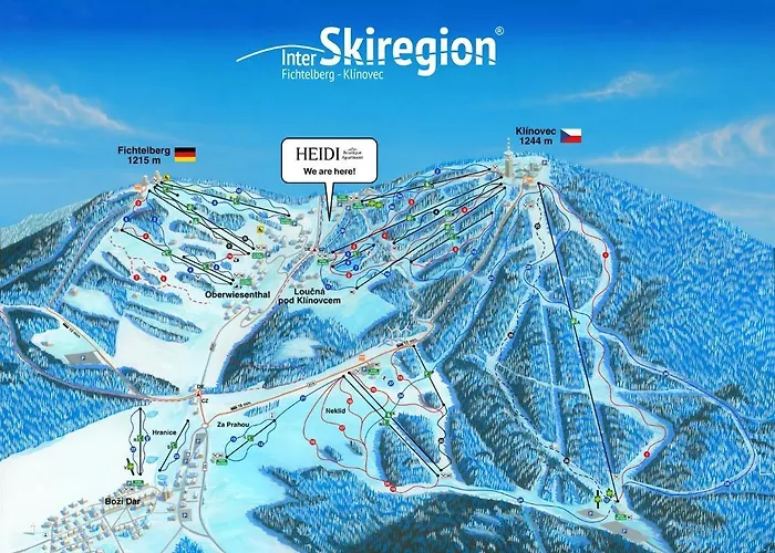 شقة Boutique Heidi With Mountain View Loučná pod Klínovcem